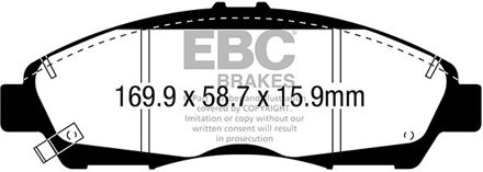 Remblokkenset Yellowstuff DP43063R