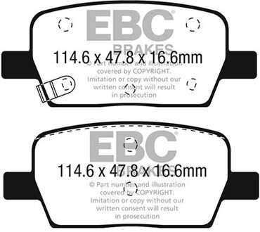 Remblokkenset Yellowstuff DP43064R