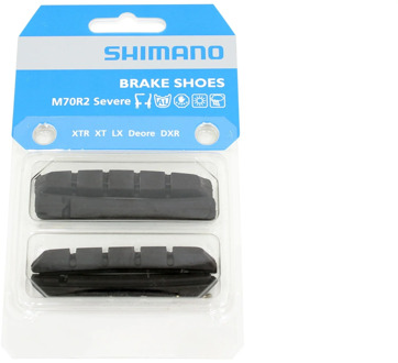 Remblokrubbers M70r2 Velgrem Rubber Zwart 4 Stuks