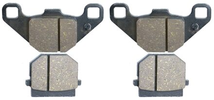 Remblokset Voor Hyosung Eva Elektrische Scooter ST-E3 /Tgb 50 Bullet Rr & Rs 2T koolstof reeks