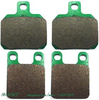 Remblokset Voor Rieju Tango 50 Tangoo 50 Cc 2007 & Up/ Tango 125 / Pro 2006 2007 / Tango 250 08-11 koolstof reeks