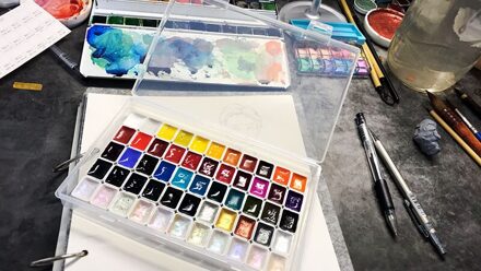 Rembrandt Kunstenaar Aquarel Sub-Verpakt 24 / 48 /80 Kleuren Blauw Rood Groen 55 kleuren x 1ml