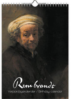 Rembrandt Verjaardagskalender A4