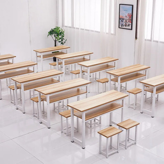 Remedial Class Student Desk Tutoring Institution Desk Chair Calligraphy School Classroom Art Class Desk and Chair