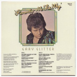 Remember Me This Way - Gary Glitter