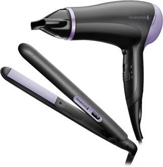 Remington Geschenkset Remington Style Essentials Gift Set with Hair Dryer & Straightener 2 st