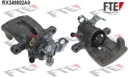 Remklauw rechts achter