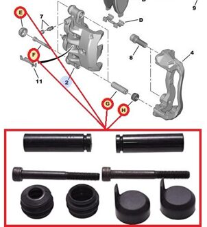 Remklauw Reparatieset Rechts-Linkerhand Set DUCATO-BOXER-JUMPER 1997- 4439.39-KB10063-77364046