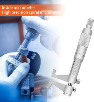 Remklauw Spiraal Micrometer Meten Binnendiameter Micrometer Instrumenten Houtbewerking Gadget Diepte Meting 25-50mm