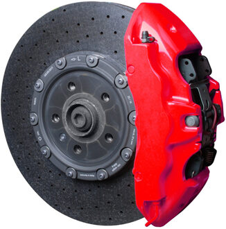 Remklauwlakset - NEON rood - 4 Componenten