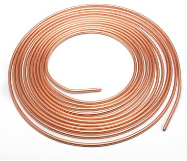 Remleiding Slang Roll Buis Spoel Brake Line Tubing Duurzaam 25 Inch Kit Koper Piping Buis Met 16 Buis Noten voor Car Vehicle Auto