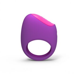 Remoji Lifeguard Vibrerende Cockring App Controlled - Paars