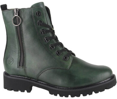 remonte D8671-55 dames veterboots sportief Groen - 39