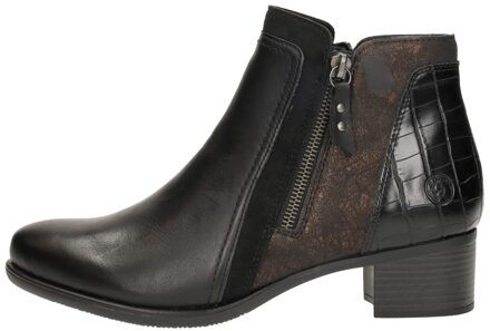 remonte Enkellaarsjes Hak Zwart - 38