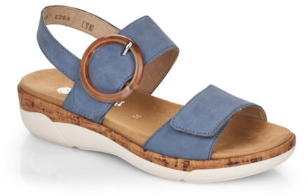 remonte Sandalen Blauw - 38