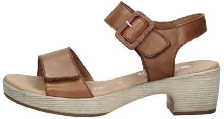 remonte Sandalen Hak Cognac - 45