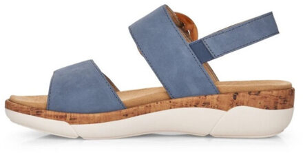 remonte Sandalen - maat 38 Blauw
