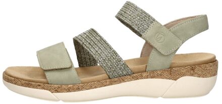 remonte Sandalen Plat Groen - 44