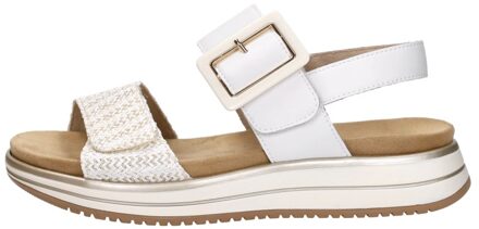 remonte Sandalen Plat Wit - 45