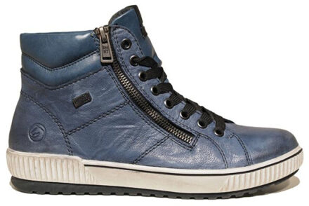 remonte Veterschoenen Hoog Blauw - 39