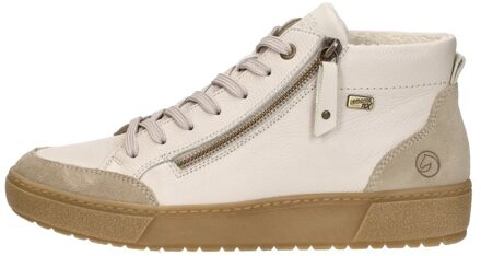 remonte Veterschoenen Hoog Gebroken wit - 38