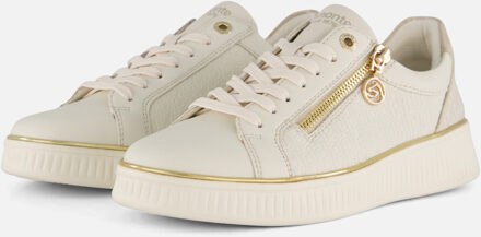 remonte Veterschoenen Laag Gebroken wit - 36