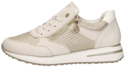 remonte Veterschoenen Laag Gebroken wit - 39