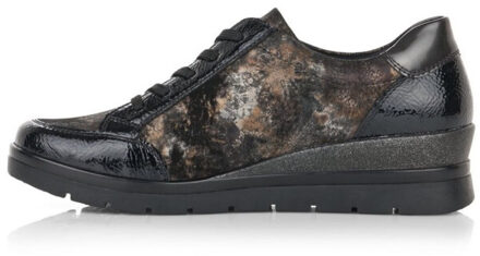 remonte Veterschoenen Zwart - 36