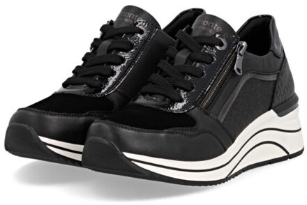 remonte Veterschoenen Zwart - 37