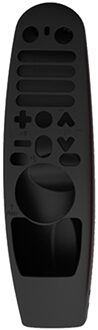 Remote Beschermhoes Siliconen Huishoudelijke Tv Genieten Van Ornamenten Voor Lg AN-MR600 AN-MR650 AN-MR18BA AN-MR19BA zwart