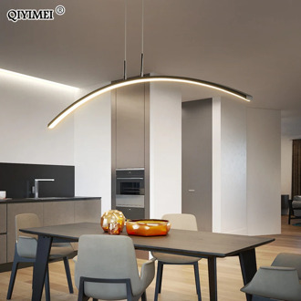 Remote control Modern LED Pendant Lights For study Kitchen Dining Living Room Cord Hanging Lustre Indoor Lamps Input AC90-260V