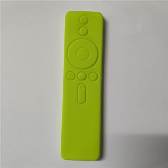 Remote Gevallen Voor Xiaomi 4a Voice Zachte Siliconen Beschermhoes Voor Mi Afstandsbediening Rubber Cover Voor Xiaomi groen