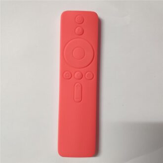 Remote Gevallen Voor Xiaomi 4a Voice Zachte Siliconen Beschermhoes Voor Mi Afstandsbediening Rubber Cover Voor Xiaomi roze