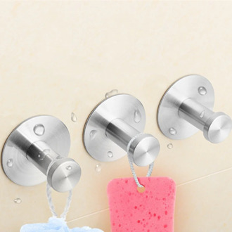 Removable Bathroom Hook With Suction Cup Holder Shower And Kitchen Hook Hanger For Towel Bathrobe Coat