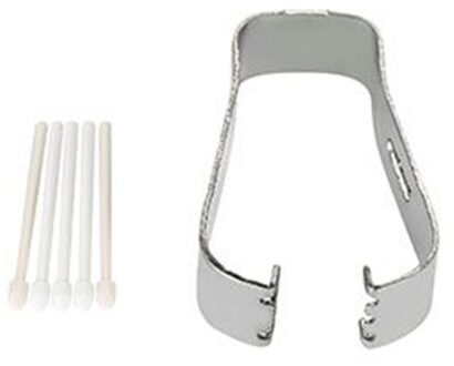 Removal Pincet Tool Touch Stylus Tips Penpunten Met Metalen Clip Voor Samsung- Galaxy- Tab S6 T860 T865/s6 Lite Serie Stylus S Pen wit