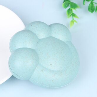 Remover Geur Zuignap Kat Bear Claw Vorm Bamboe Activated Carbon Case Koelkast Deodorizer Koelkast Luchtverfrisser Draagbare blauw