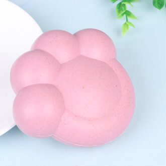 Remover Geur Zuignap Kat Bear Claw Vorm Bamboe Activated Carbon Case Koelkast Deodorizer Koelkast Luchtverfrisser Draagbare roze