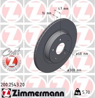 Remschijf COAT Z 200254320
