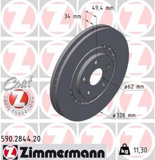 Remschijf COAT Z 590284420
