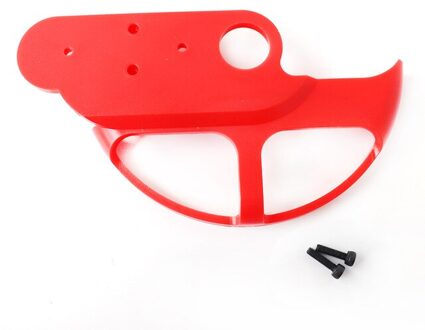 Remschijf Cover Bescherming Voor Xiaomi M365 Pro 1S Pro2 Elektrische Scooter Achterwiel Braker 110/120Cm disc Guard Onderdelen Rood