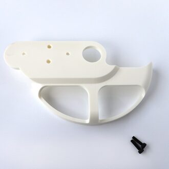 Remschijf Cover Bescherming Voor Xiaomi M365 Pro 1S Pro2 Elektrische Scooter Achterwiel Braker 110/120Cm disc Guard Onderdelen wit