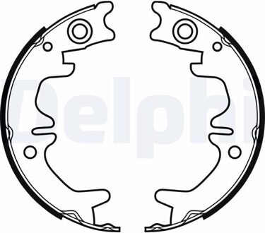 Remschoenset, parkeerrem LS1974