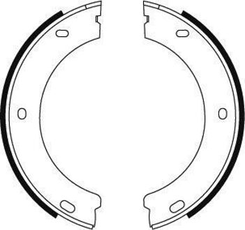 Remschoenset, parkeerrem