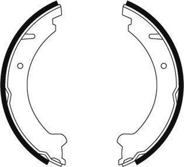 Remschoenset, parkeerrem