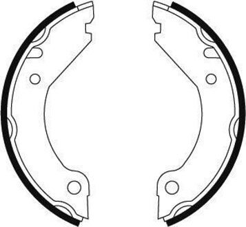 Remschoenset, parkeerrem