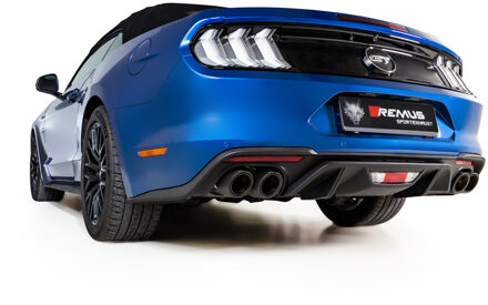 Remus cat-back-systeem passend voor Ford Mustang VI Facelift 08/2017=> 2090170500LR