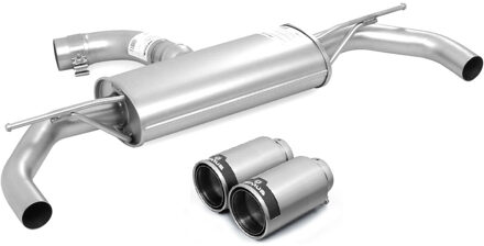 Remus uitlaat passend voor Volkswagen Golf VII / Seat Leon 2.0 TSi - Zilver / Carbon 95601715009552130000002698CR