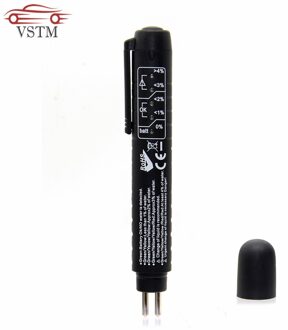 Remvloeistof Liquid Tester Auto Brake Liquid Digitale Tester Voor DOT3/DOT4 Automotive Testen 5 LED Auto Diagnostische Indicator pen