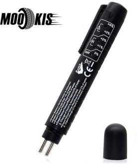 Remvloeistof Liquid Tester Auto Brake Liquid Digitale Tester Voor DOT3/DOT4 Automotive Testen 5 Led Auto Diagnostische Indicator pen