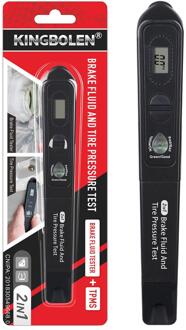 Remvloeistof Liquid Tester Pen Met 5 Led Auto Auto Diagnostic Tool Mini Remvloeistof Tester Voor DOT3/DOT4 code Reader Scanner type 5